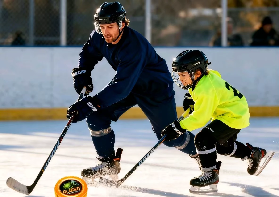 GLACILIT LED Hockey Puck Innovation