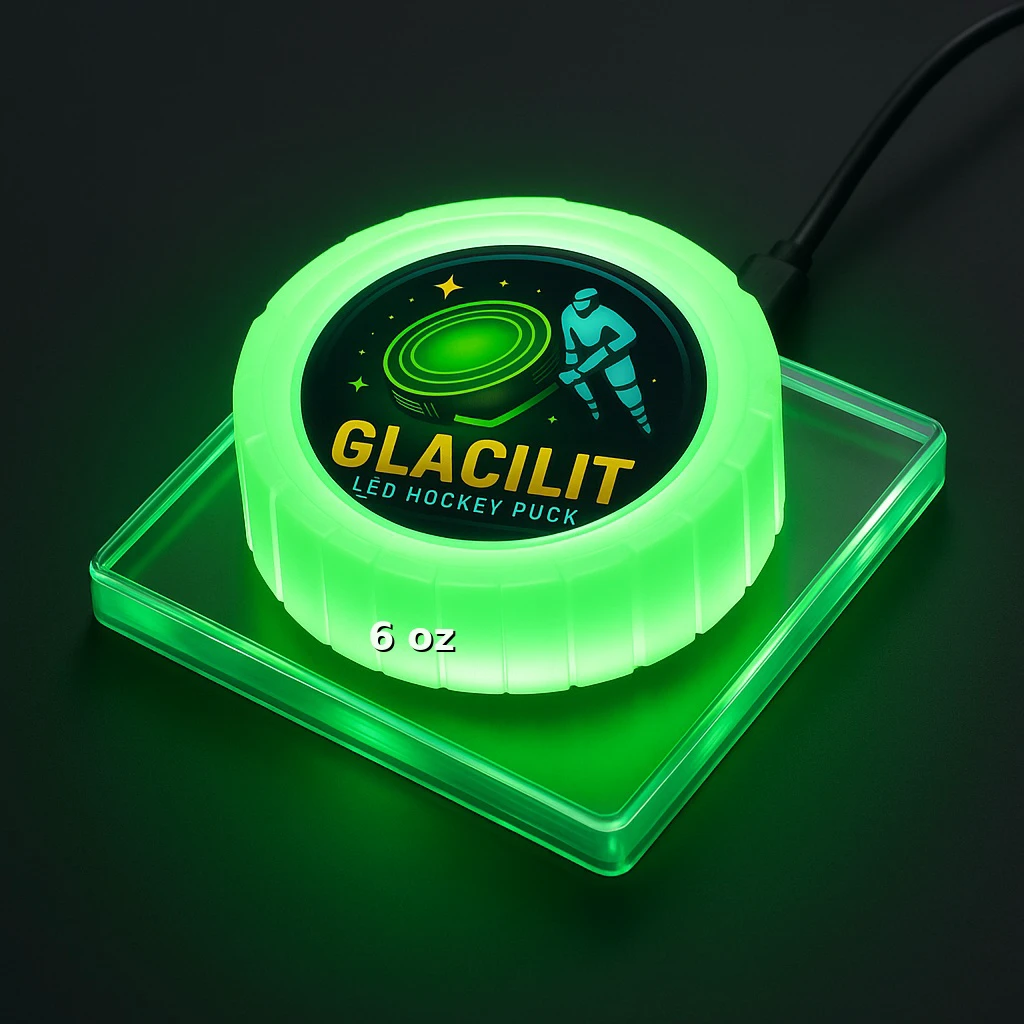 GLACILIT Led Hockey Puck